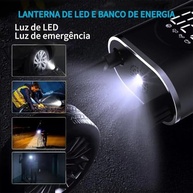 Mini Compressor de Ar Portátil: Calibrador e Bomba de Pneu para Carro, Moto e Bike - imagem 5