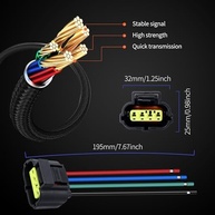 Conector Pigtail Válvula Controle Ar Ocioso TPS 4 Pinos HiSport - Dodge, Chrysler, Toyota e Mais - imagem 3