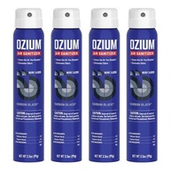 Ozium Desinfetante de Ar Carbono Preto: Elimine Odores e Higienize com Poder (Pacote com 4) - imagem 2
