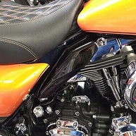 Defletor de Ar HDBUBALUS para Harley Touring Electra Glide 2001-2008: Conforto e Proteção - imagem 3
