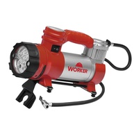 Compressor de Ar Direto Worker 150 Bar com Lanterna e Pistão - Vermelho - imagem 1