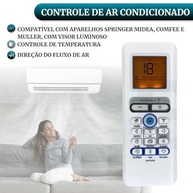 Controle Remoto Universal para Ar Condicionado – Compatível Springer Midea, Comfee & Muller - imagem 4
