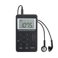 Mini Rádio Portátil VR Robô AM/FM: Seu Companheiro de Áudio para Atividades ao Ar Livre e Exercícios - imagem 1