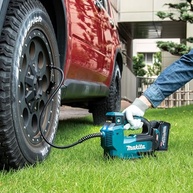 Compressor de Ar Portátil Makita 40V: Inflagem Rápida e Sem Fio para Pneus de Carro, Moto e Bicicleta (161 PSI) - imagem 3