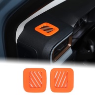 Acabamento Tampa Saída Ar Condicionado Lateral para Ford Maverick 2022-2025 | Moldura Decorativa A/C Painel Central - imagem 1