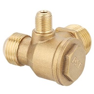 Válvula de Retenção 90° em Latão para Compressor de Ar - Alta Resistência e Fluxo Eficiente - imagem 3