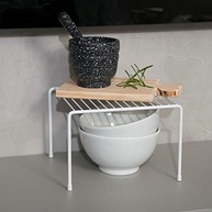 Kit Organizador para Cozinha com 7 Peças - Armário, Prateleira Aramada, Porta Xícaras e Pratos - imagem 5