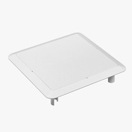 Arandela Quadrada 6" Embutir Gesso para Som Ambiente | Design Moderno - imagem 2