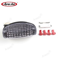 Lanterna Traseira LED Fumê Arashi Integrada para Honda CBR1100XX, CB600 Hornet e Shadow - Freio e Seta - imagem 3
