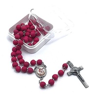 Terço Perfumado de Rosas com Fragrância São Miguel Arcanjo - Espiritualidade e Aroma Sagrado - imagem 2