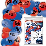 Arco de Balões Liga da Justiça: Decore Fácil! - imagem 1