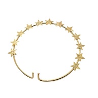 Resplendor Estrelado - Auréola Arco de Estrelas para Imagens 25-30cm | Metal Banhado | 7cm Diâmetro - imagem 1