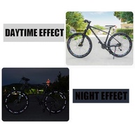 Adesivos Refletivos para Aro de Roda 7,6cm - 40 Peças Arco-Íris para Moto, Carro e Bike - imagem 5
