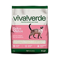 Areia Higiênica Viva Verde 4kg: Biodegradável e Sem Cheiro - imagem 1