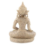 Estátua de Buda Sentado em Meditação – Artesanato em Arenito Premium para Decoração e Harmonia Espiritual - imagem 5