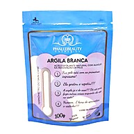 Argila em Pó Branca Phállebeauty 100g – Poder Natural para Pele - imagem 1