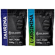 Arginina + Taurina: Kit Massa Muscular & Energia - imagem 1