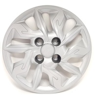 Kit 4 Calotas Aro 14 Prata para Fiat Argo (2017-2020) - Design Moderno - imagem 3