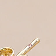 Argola Pequena com Banho Ouro 18k - Elegância que Brilha - imagem 1
