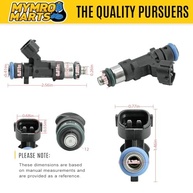Kit 8 Injetores de Combustível 280158007 para Nissan e Infiniti (QX56, Armada, Frontier, Xterra) - imagem 3