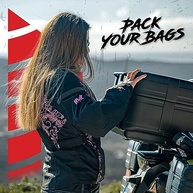 HWK Jaqueta feminina de motociclista de aventura/turismo, com armadura CE para motocicletas Enduro - imagem 3