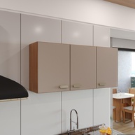 Armário Aéreo 120cm Mariana: Organize sua Cozinha! - imagem 1