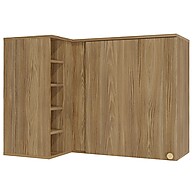 Armário Aéreo Botanic 98cm: Cozinha Nogueira Fosco - imagem 1