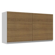 Armário Aéreo Cozinha 120cm Branco/Rustic Madesa - imagem 1