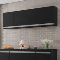 Armário Aéreo Cozinha 160cm: Organize com Estilo! - imagem 1