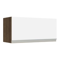 Armário Aéreo Cozinha 70cm: Rustic/Branco Glamy Madesa - imagem 1