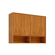 Armário Aéreo Divina 120cm Cinamomo: Elegância e Espaço na Cozinha - imagem 1