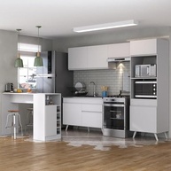 Armário de Cozinha com Bancada Gourmet Veneza - Design Moderno e Versátil - imagem 3