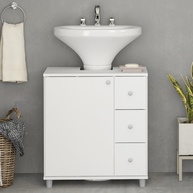 Armário de Banheiro 3 Gavetas: Organize com Estilo! - imagem 1