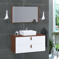 Armário de Banheiro Berlim 80cm: Completo e Elegante - imagem 1