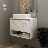 Armário de Banheiro Branco: Organize com Estilo! - imagem 1
