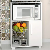 Armário de Cozinha 1 Porta – Branco Fosco PNR - imagem 1