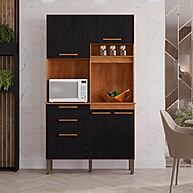 Armário de Cozinha Dubai 5 Portas – Organização e Estilo - imagem 1