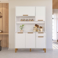 Armário de Cozinha Grécia 120cm: Compacto e Elegante - imagem 1
