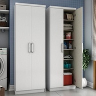 Armário Multiuso 2 Portas Branco: Organize Já! - imagem 1
