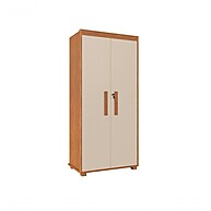 Armário Multiuso Atenas MDF Nature-off White – Versátil e Espaçoso - imagem 1