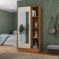 Armário Multiuso com Espelho: Organize com Estilo! - imagem 1