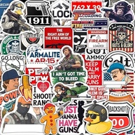 100 Adesivos e Decalques Táticos para Armas de Fogo - Pacote Premium para Entusiastas - imagem 2