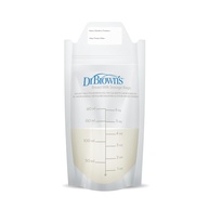 Dr. Brown's Sacos de Armazenamento de Leite Materno - 100 Unidades, 170ml, Sem BPA - imagem 1