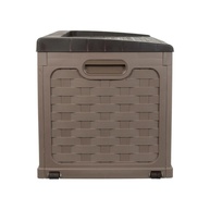 Baú Organizador Rattan 335L: Banco e Armazenamento! - imagem 2
