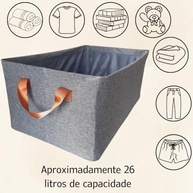 armazenamento-kit-26l-caixas-dobraveis-pratico-lavavel-3-resistente-e-moderno-organizadoras-nylon-a