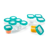 OXO Tot Bandeja com 10 Potes de Armazenamento Seguros e Práticos - Verde Azulado - imagem 3