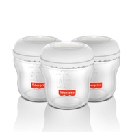 Kit 3 Frascos 150ml para Armazenar Leite Materno - Mom's Essentials Frisher Price - imagem 1