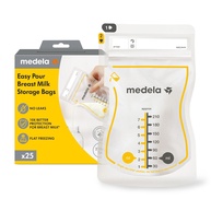 Sacos para Armazenar Leite Materno Easy Pour Medela - 50 Unidades, 210ml, Sem BPA - imagem 1