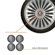 Jogo de Calotas Aro 13 Europa Premium + Selo Resinado: Estilo e Proteção para Peugeot 206, 207, 208, 307, 4008 e Hoggar - imagem 3