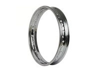 Aro de Roda Cromado 18x160 Dianteiro para CG 125/Titan 150 e Yamaha 125/135 - Cromo Forte - imagem 1